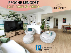 Villa Bel'Odet, appartements modernes au calme, terrasses, grand jardin et parking gratuit, proche de Bénodet